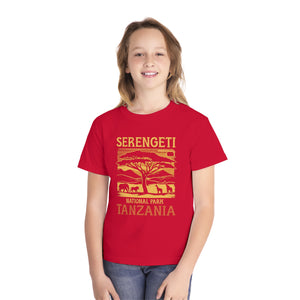 Serengeti Tanzania Comfort Colors Youth Kids T-Shirt