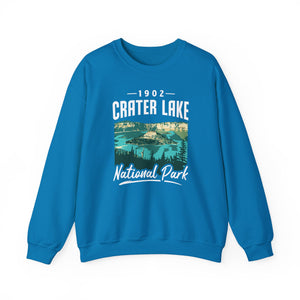 Crater Lake National Park Oregon Gildan Unisex Crewneck Sweatshirt
