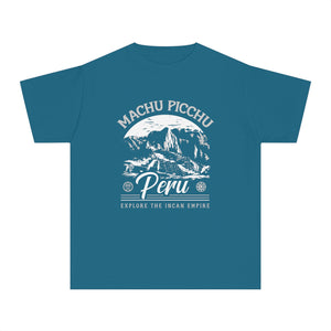 Machu Picchu Peru Comfort Colors Youth Kids T-Shirt