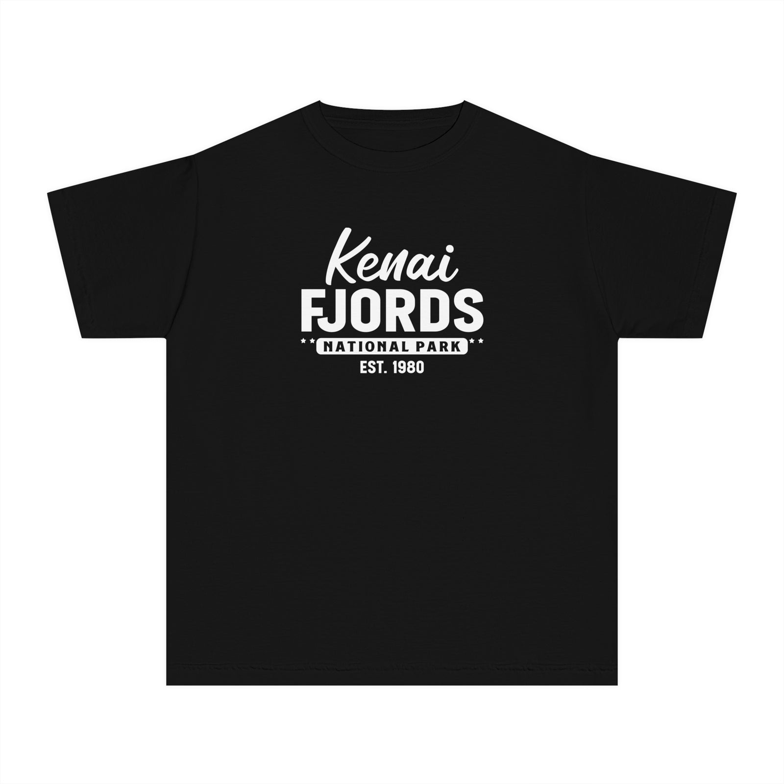 Kenai Fjords National Park Alaska Comfort Colors Youth Kids T-Shirt