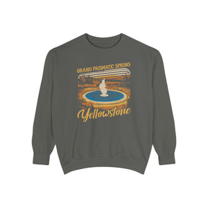 Grand Prismatic Spring Yellowstone Comfort Colors Unisex Sweatshirt