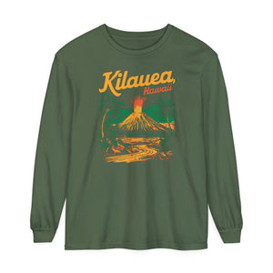 Kīlauea Hawaii Comfort Colors Unisex Long Sleeve T-Shirt