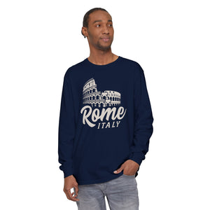 Rome Italy Comfort Colors Unisex Long Sleeve T-Shirt