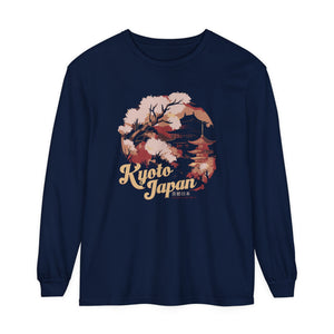 Kyoto Japan Comfort Colors Unisex Long Sleeve T-Shirt