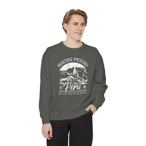 Machu Picchu Peru Comfort Colors Unisex Sweatshirt