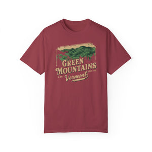 Green Mountains Vermont Comfort Colors Unisex T-Shirt