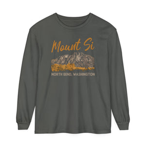 Mount Si Washington Comfort Colors Unisex Long Sleeve T-Shirt