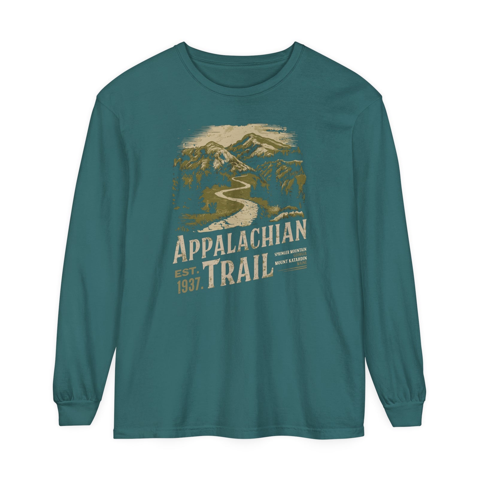 Appalachian Trail Comfort Colors Unisex Long Sleeve T-Shirt