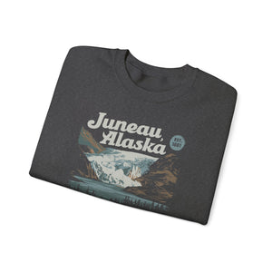 Juneau Alaska Gildan Unisex Crewneck Sweatshirt