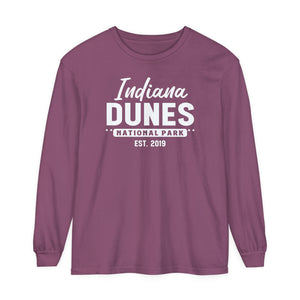 Indiana Dunes National Park Indiana Comfort Colors Unisex Long Sleeve T-Shirt