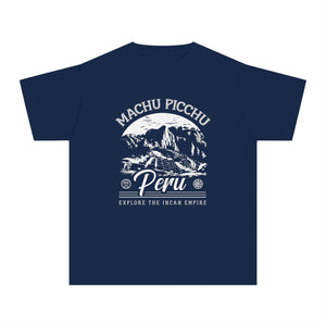 Machu Picchu Peru Comfort Colors Youth Kids T-Shirt