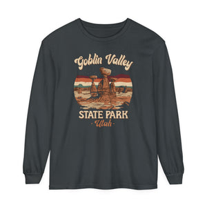 Goblin Valley State Park Utah Comfort Colors Unisex Long Sleeve T-Shirt