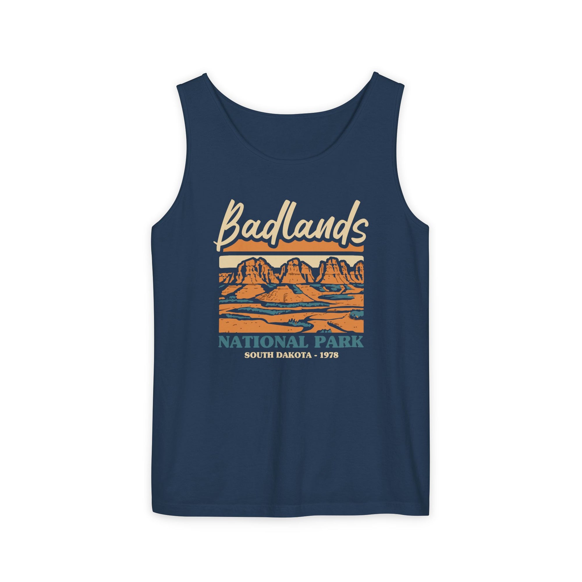 Badlands National Park South Dakota Comfort Colors Tank Top