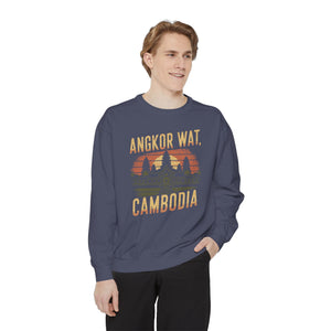 Angkor Wat Cambodia Comfort Colors Unisex Sweatshirt