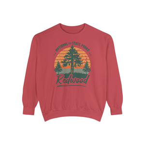 Redwood National Park California Comfort Colors Unisex Sweatshirt