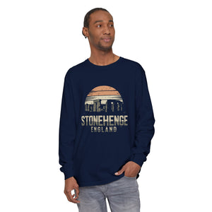 Stonehenge England Comfort Colors Unisex Long Sleeve T-Shirt