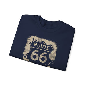 Route 66 USA Gildan Unisex Crewneck Sweatshirt