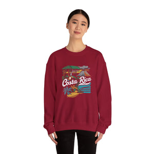 Costa Rica Gildan Unisex Crewneck Sweatshirt