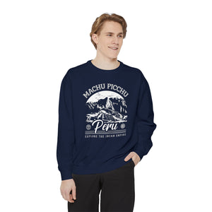 Machu Picchu Peru Comfort Colors Unisex Sweatshirt