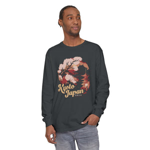 Kyoto Japan Comfort Colors Unisex Long Sleeve T-Shirt
