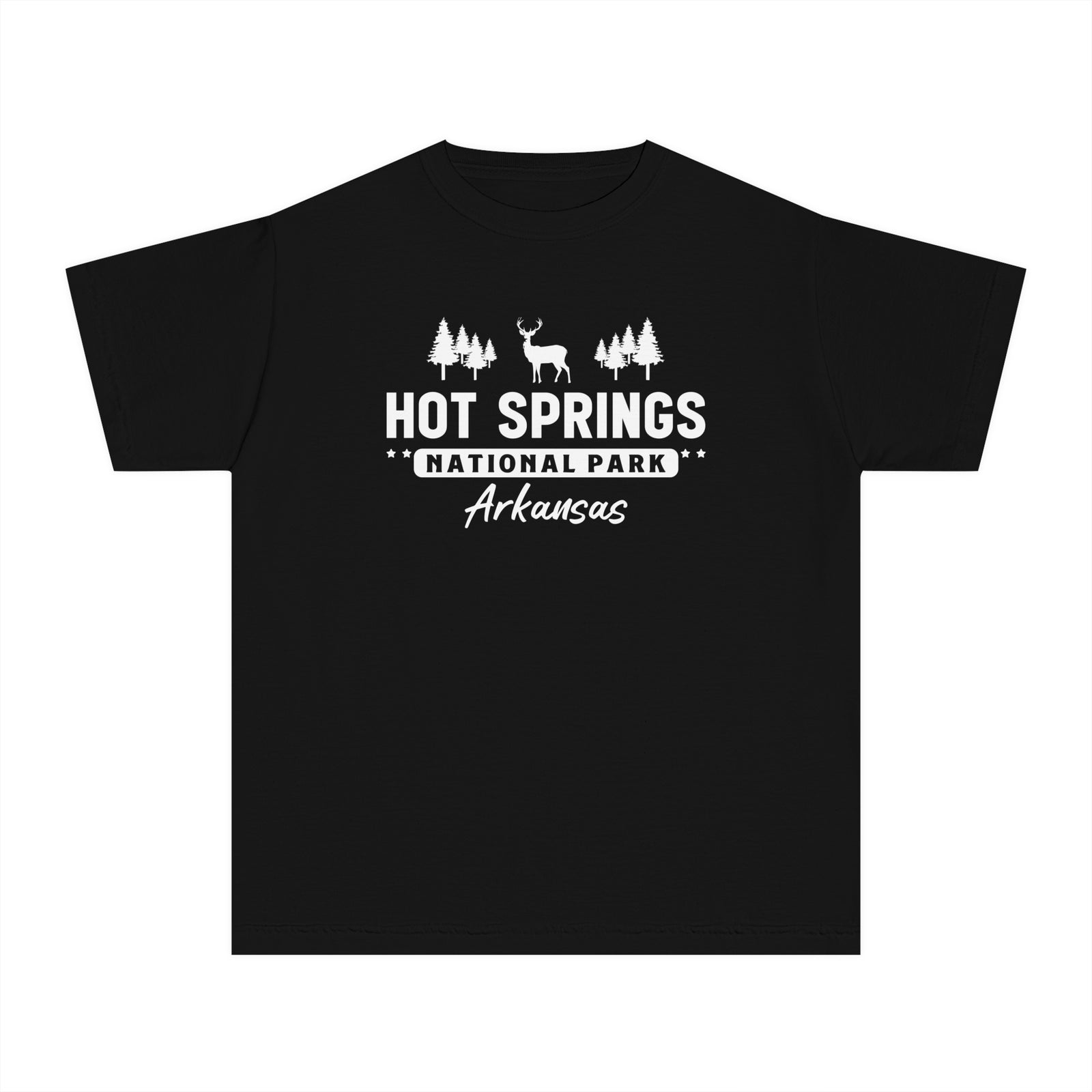 Hot Springs National Park Arkansas Comfort Colors Youth Kids T-Shirt
