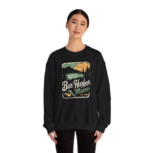 Bar Harbor Maine Gildan Unisex Crewneck Sweatshirt