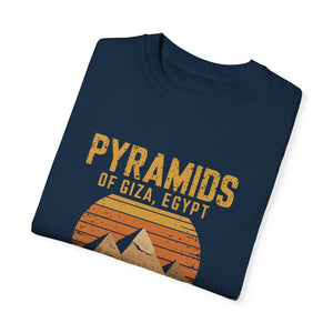 Pyramids of Giza Egypt Comfort Colors Unisex T-Shirt