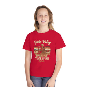 Goblin Valley State Park Utah Comfort Colors Youth Kids T-Shirt