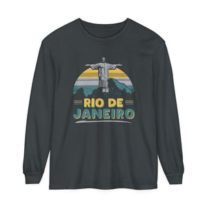 Rio de Janeiro Brazil Comfort Colors Unisex Long Sleeve T-Shirt