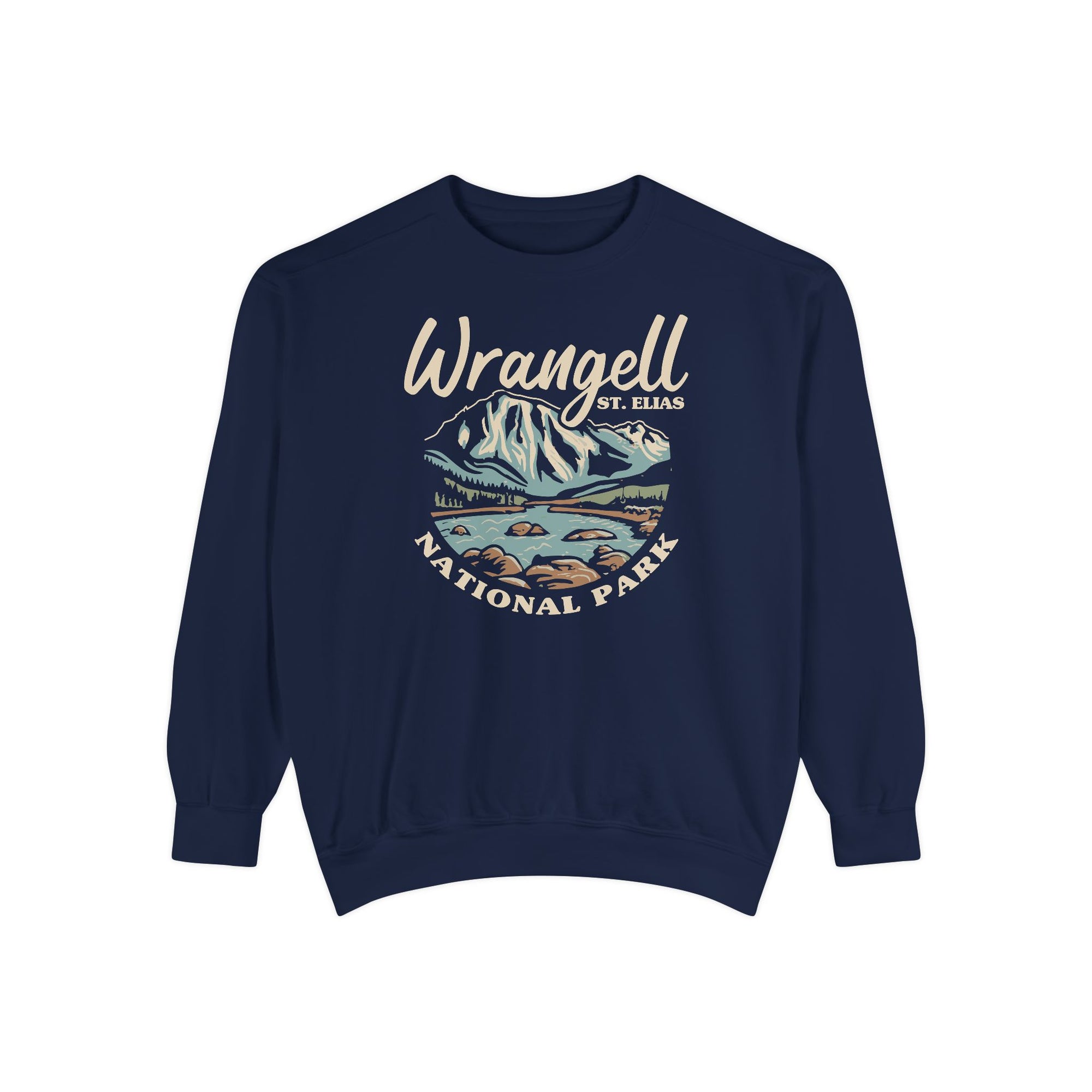 Wrangell-St. Elias National Park Alaska Comfort Colors Unisex Sweatshirt