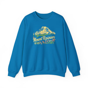 Mount Rainier Washington Gildan Unisex Crewneck Sweatshirt