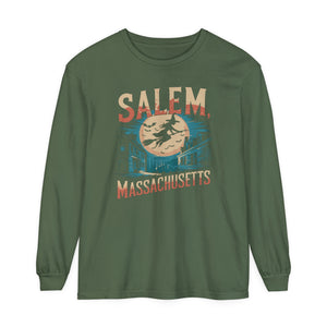 Salem Massachusetts Comfort Colors Unisex Long Sleeve T-Shirt