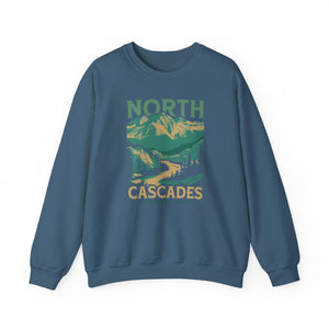 North Cascades National Park Washington Gildan Unisex Crewneck Sweatshirt