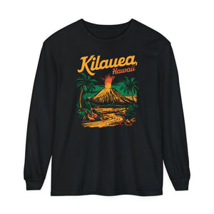 Kīlauea Hawaii Comfort Colors Unisex Long Sleeve T-Shirt