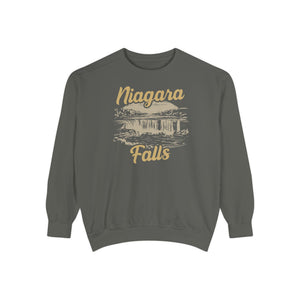 Niagara Falls New York Ontario Comfort Colors Unisex Sweatshirt