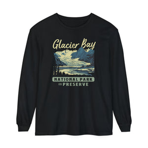 Glacier Bay National Park Alaska Comfort Colors Unisex Long Sleeve T-Shirt