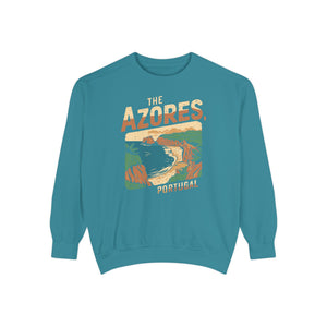 The Azores Portugal Comfort Colors Unisex Sweatshirt