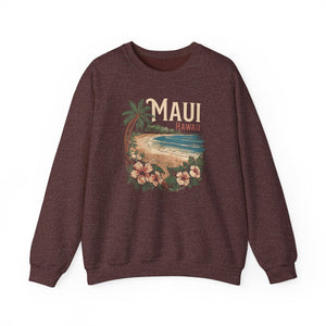 Maui Hawaii Gildan Unisex Crewneck Sweatshirt