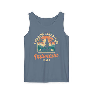 Pura Ulun Danu Bratan Bali Comfort Colors Tank Top