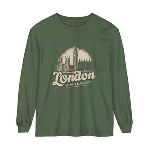 London United Kingdom Comfort Colors Unisex Long Sleeve T-Shirt
