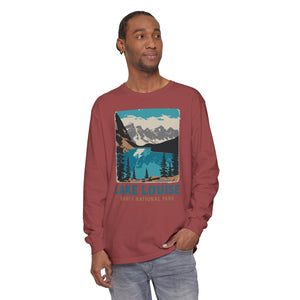 Lake Louise Banff National Park Alberta Comfort Colors Unisex Long Sleeve T-Shirt