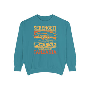 Serengeti Tanzania Comfort Colors Unisex Sweatshirt