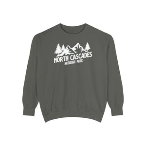 North Cascades National Park Washington Comfort Colors Unisex Sweatshirt