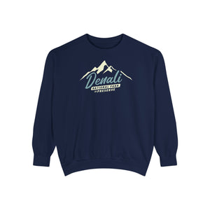 Denali National Park Alaska Comfort Colors Unisex Sweatshirt