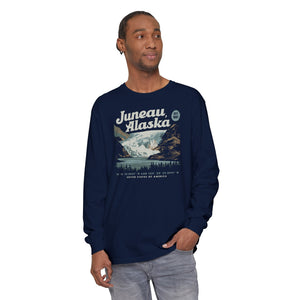 Juneau Alaska Comfort Colors Unisex Long Sleeve T-Shirt