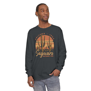 Saguaro National Park Arizona Comfort Colors Unisex Long Sleeve T-Shirt