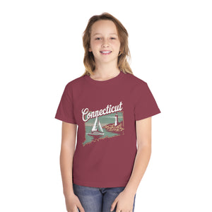 Connecticut Comfort Colors Youth Kids T-Shirt