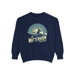 Matterhorn Switzerland Comfort Colors Unisex Sweatshirt
