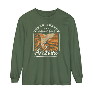 Grand Canyon National Park Arizona Comfort Colors Unisex Long Sleeve T-Shirt
