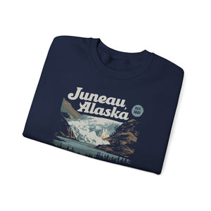 Juneau Alaska Gildan Unisex Crewneck Sweatshirt